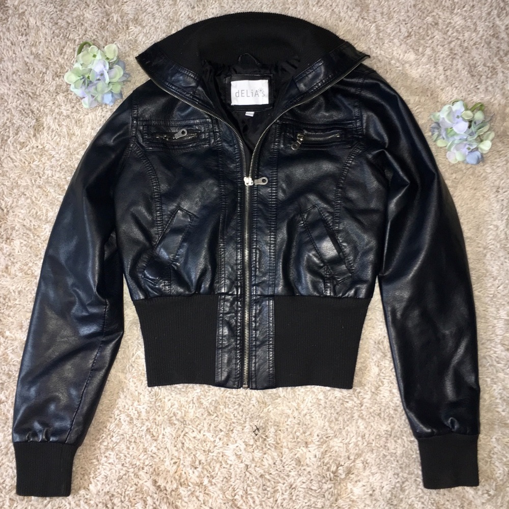 dELiA*s Leather Jacket